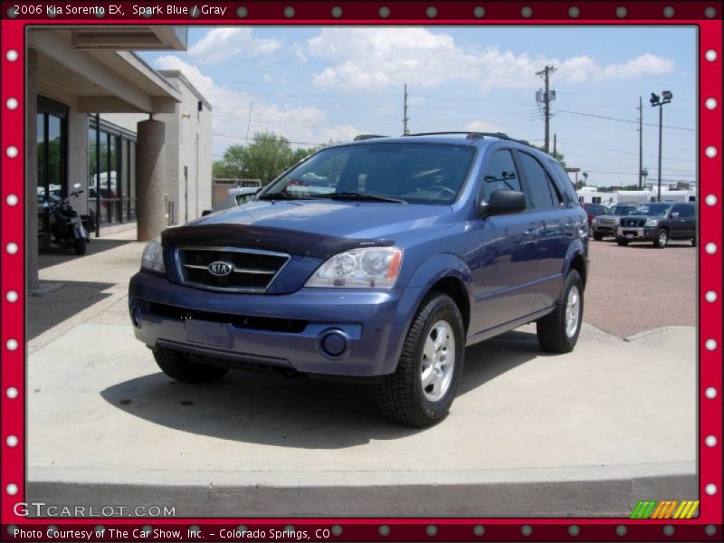Spark Blue / Gray 2006 Kia Sorento EX