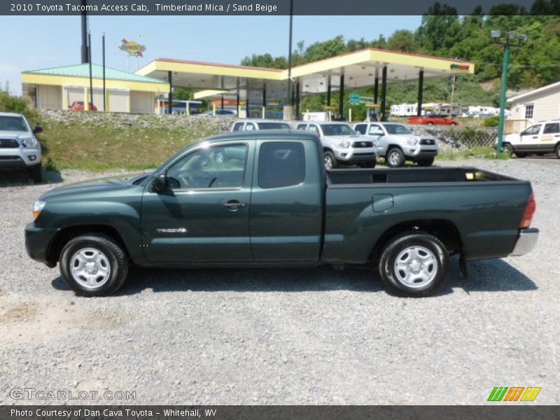 Timberland Mica / Sand Beige 2010 Toyota Tacoma Access Cab