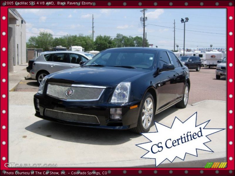 Black Raven / Ebony 2005 Cadillac STS 4 V8 AWD