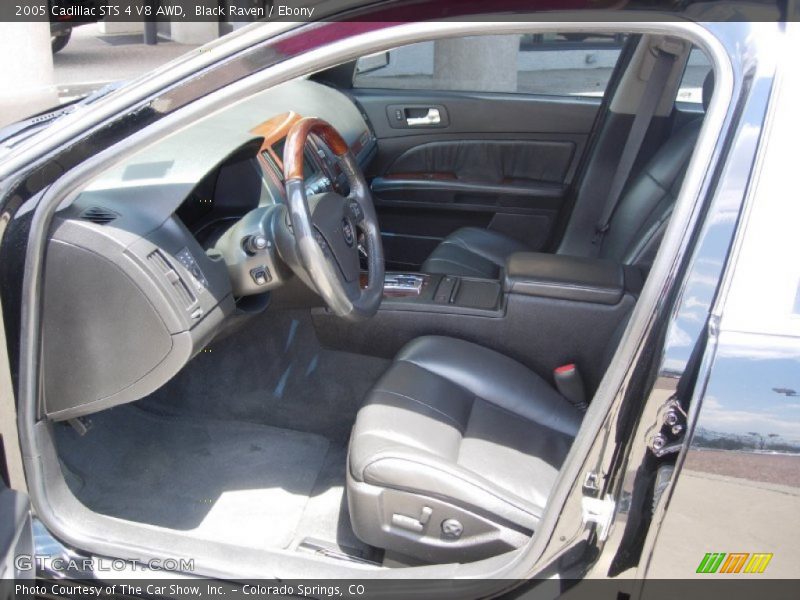 Black Raven / Ebony 2005 Cadillac STS 4 V8 AWD
