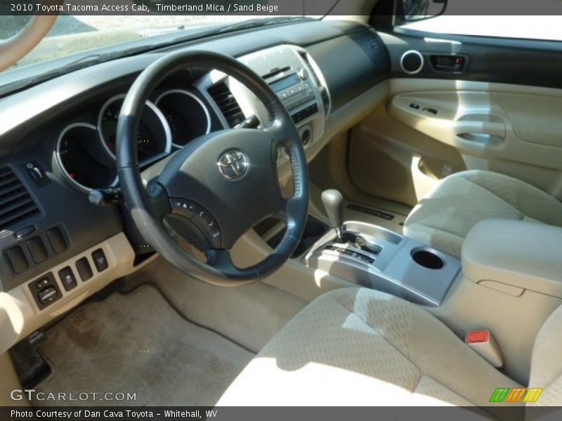 Timberland Mica / Sand Beige 2010 Toyota Tacoma Access Cab