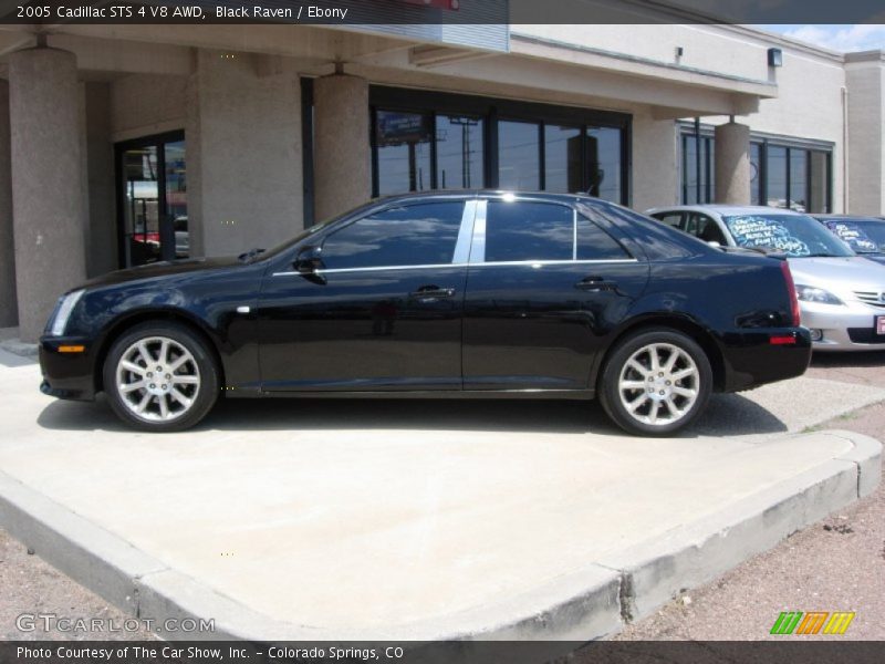 Black Raven / Ebony 2005 Cadillac STS 4 V8 AWD