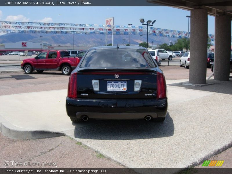 Black Raven / Ebony 2005 Cadillac STS 4 V8 AWD