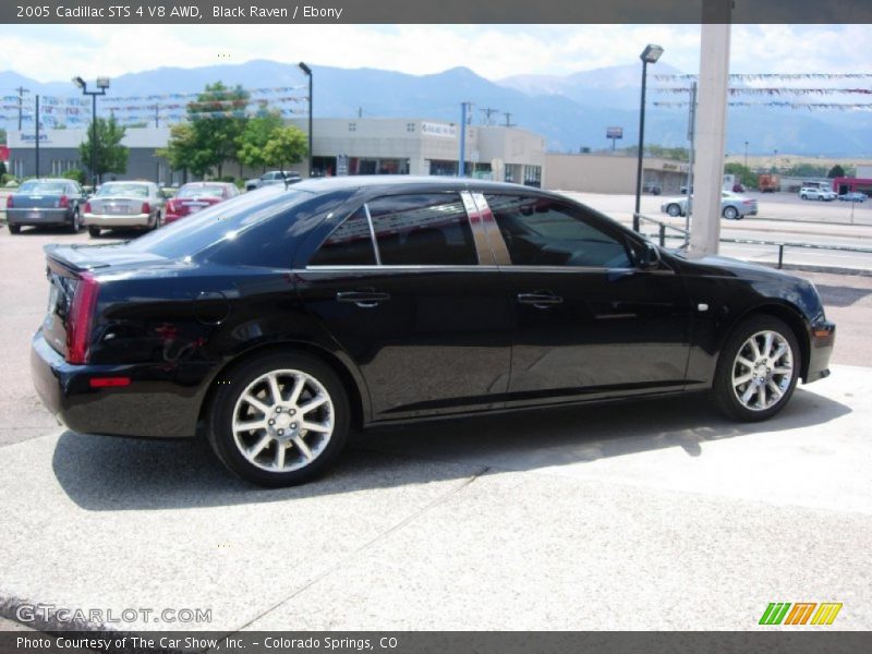 Black Raven / Ebony 2005 Cadillac STS 4 V8 AWD