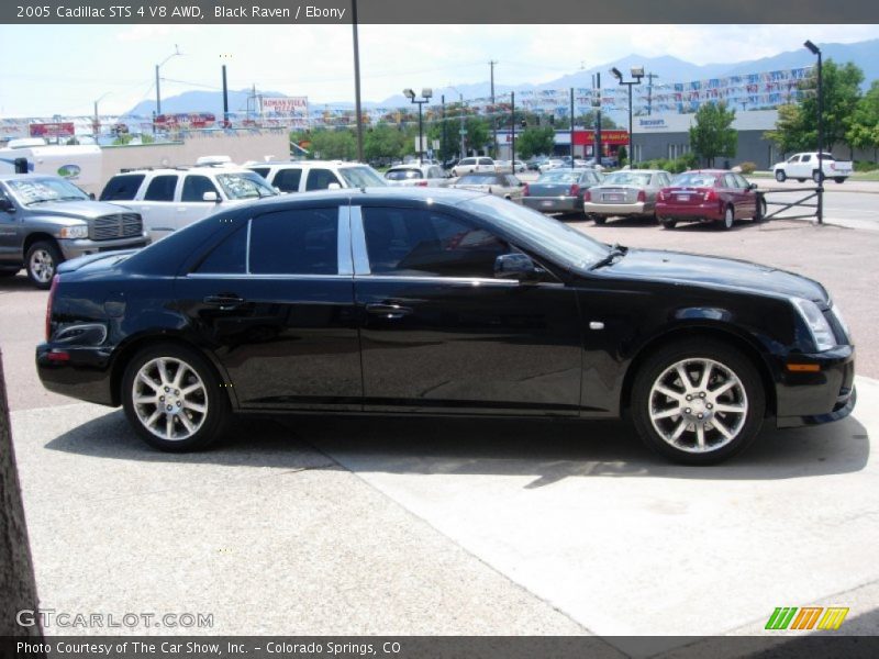 Black Raven / Ebony 2005 Cadillac STS 4 V8 AWD