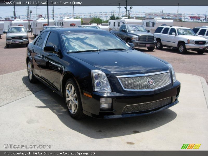 Black Raven / Ebony 2005 Cadillac STS 4 V8 AWD