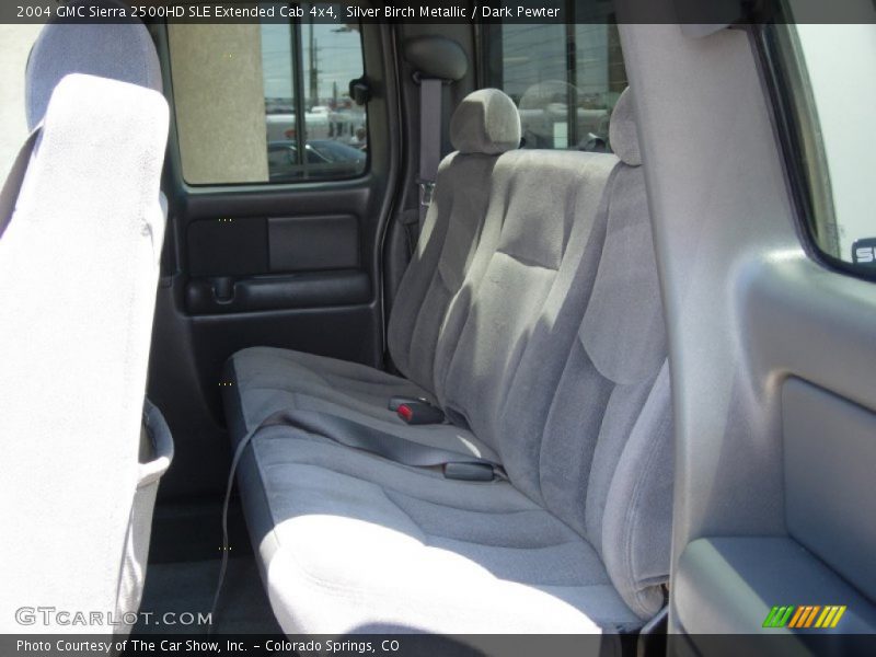 Silver Birch Metallic / Dark Pewter 2004 GMC Sierra 2500HD SLE Extended Cab 4x4