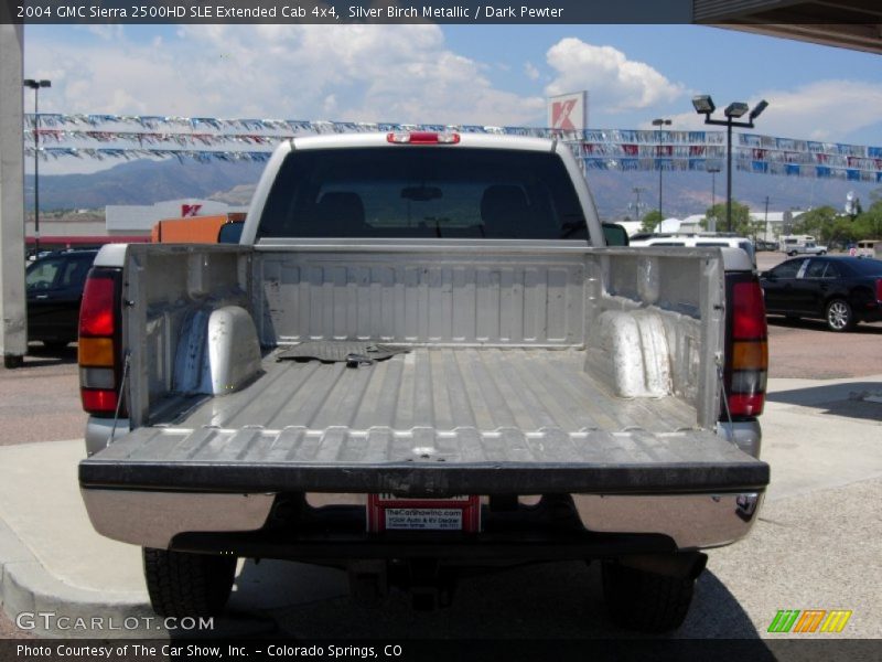 Silver Birch Metallic / Dark Pewter 2004 GMC Sierra 2500HD SLE Extended Cab 4x4