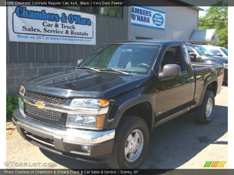 Black / Very Dark Pewter 2006 Chevrolet Colorado Regular Cab 4x4