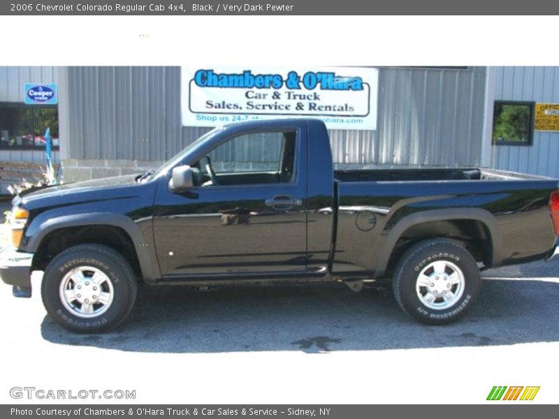 Black / Very Dark Pewter 2006 Chevrolet Colorado Regular Cab 4x4