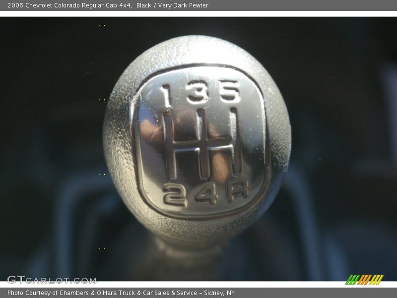 Black / Very Dark Pewter 2006 Chevrolet Colorado Regular Cab 4x4