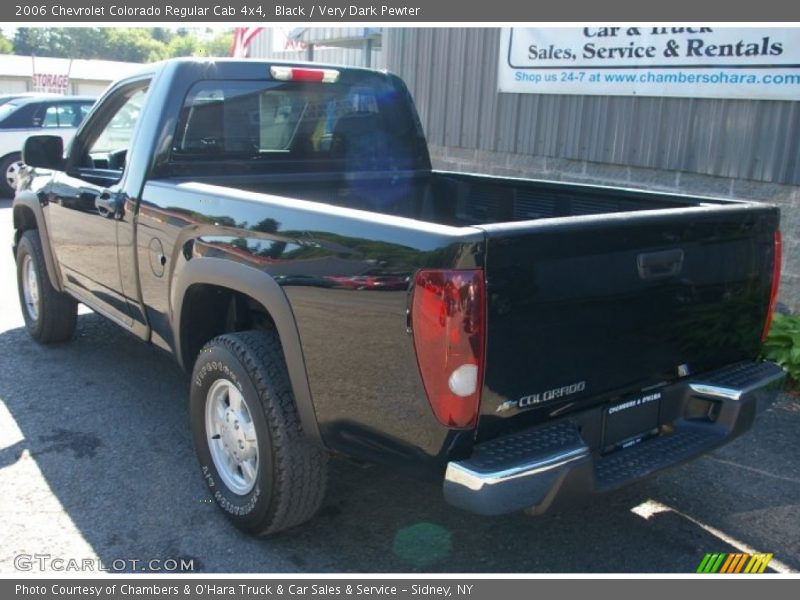 Black / Very Dark Pewter 2006 Chevrolet Colorado Regular Cab 4x4