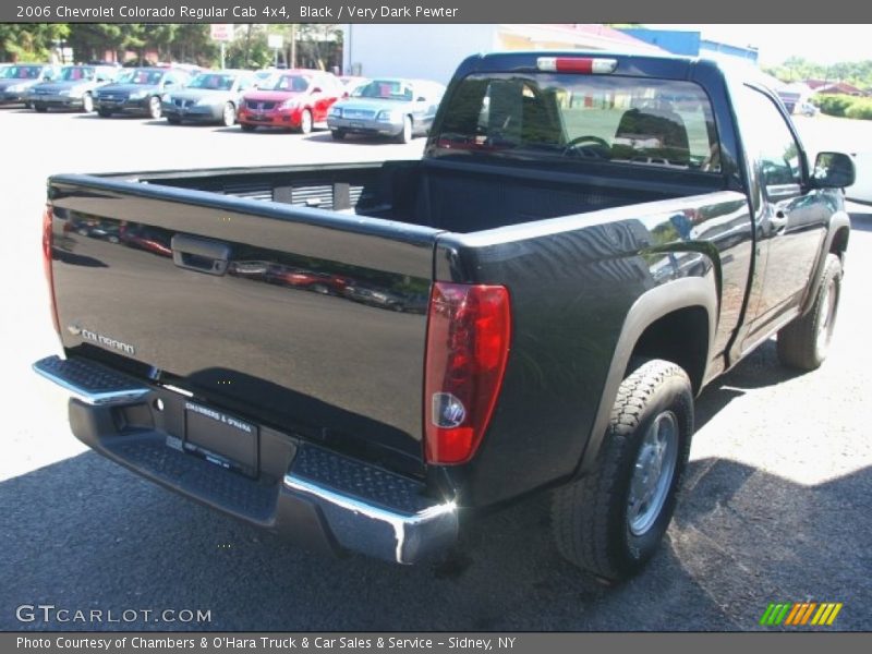 Black / Very Dark Pewter 2006 Chevrolet Colorado Regular Cab 4x4