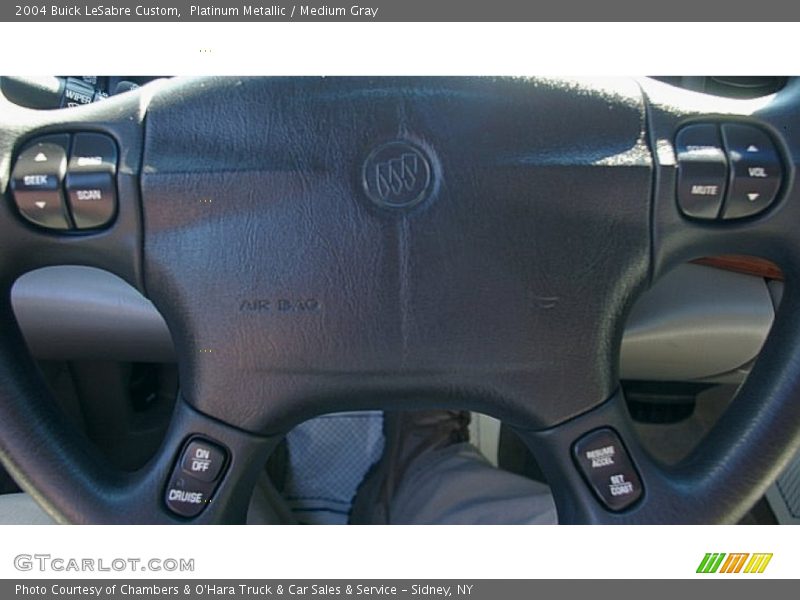 Platinum Metallic / Medium Gray 2004 Buick LeSabre Custom