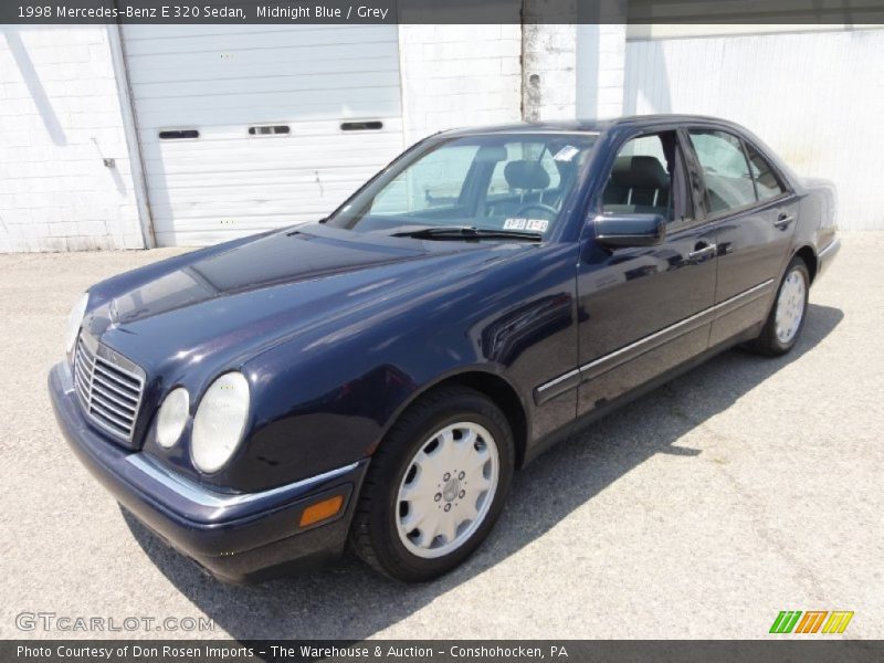 Midnight Blue / Grey 1998 Mercedes-Benz E 320 Sedan