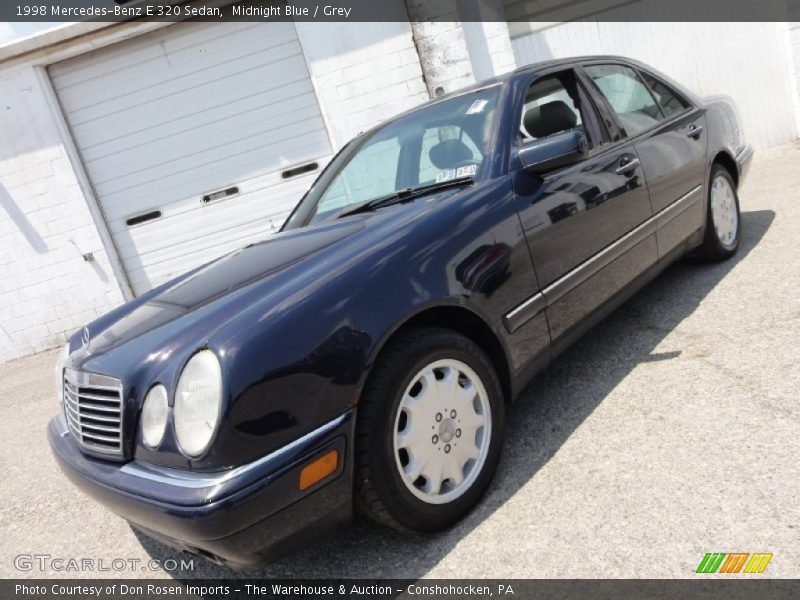 Midnight Blue / Grey 1998 Mercedes-Benz E 320 Sedan