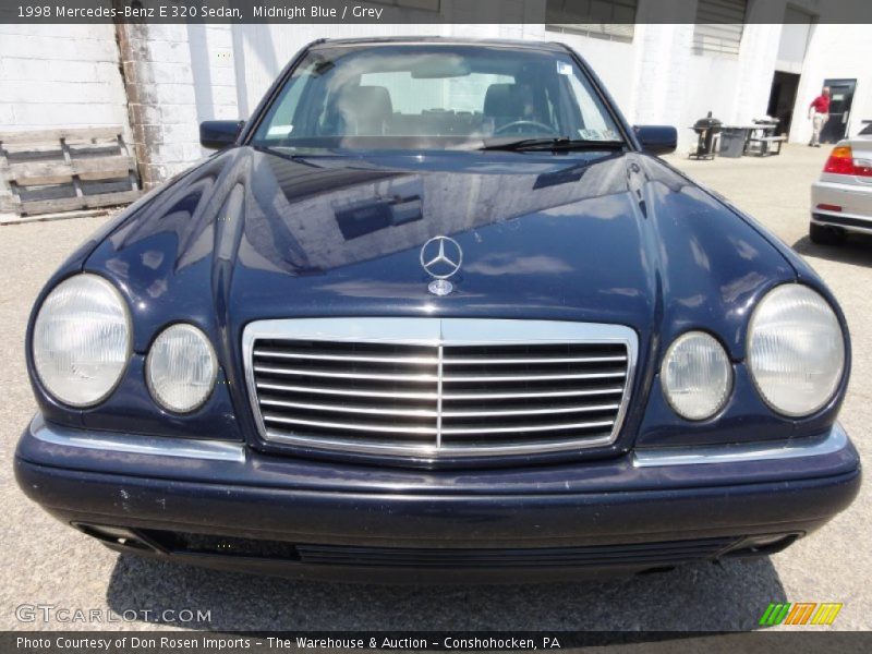 Midnight Blue / Grey 1998 Mercedes-Benz E 320 Sedan