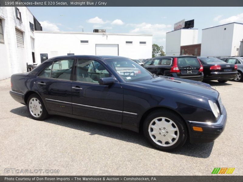 Midnight Blue / Grey 1998 Mercedes-Benz E 320 Sedan