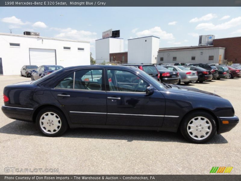 Midnight Blue / Grey 1998 Mercedes-Benz E 320 Sedan