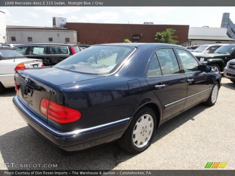 Midnight Blue / Grey 1998 Mercedes-Benz E 320 Sedan