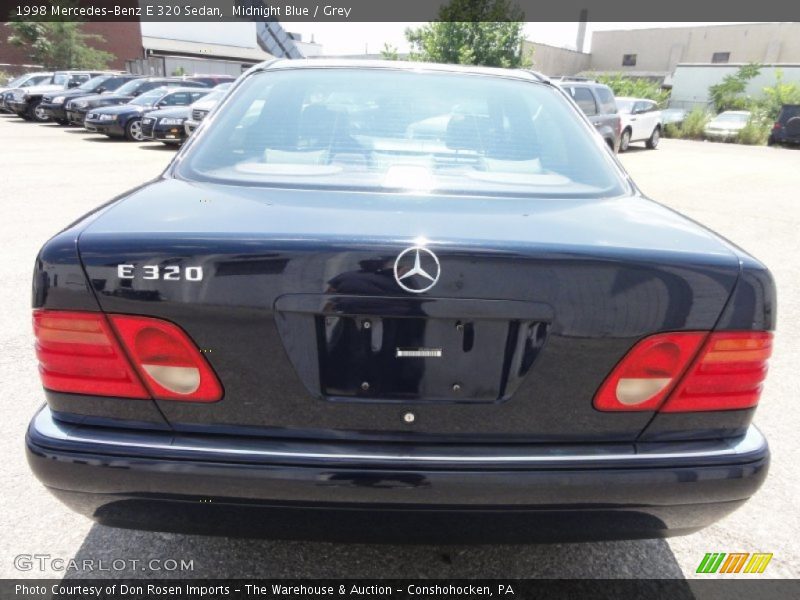 Midnight Blue / Grey 1998 Mercedes-Benz E 320 Sedan