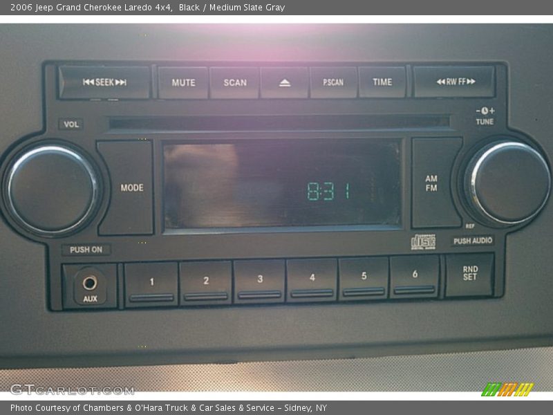 Black / Medium Slate Gray 2006 Jeep Grand Cherokee Laredo 4x4