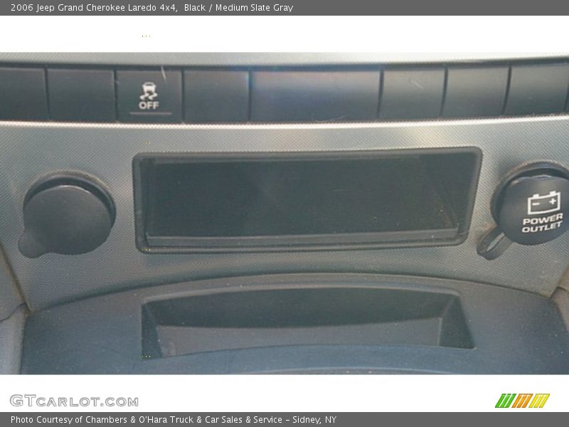 Black / Medium Slate Gray 2006 Jeep Grand Cherokee Laredo 4x4