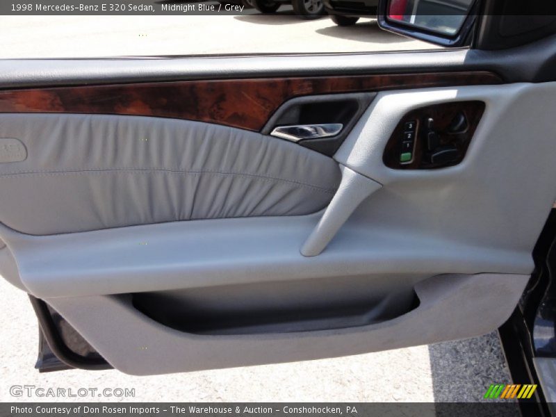 Midnight Blue / Grey 1998 Mercedes-Benz E 320 Sedan