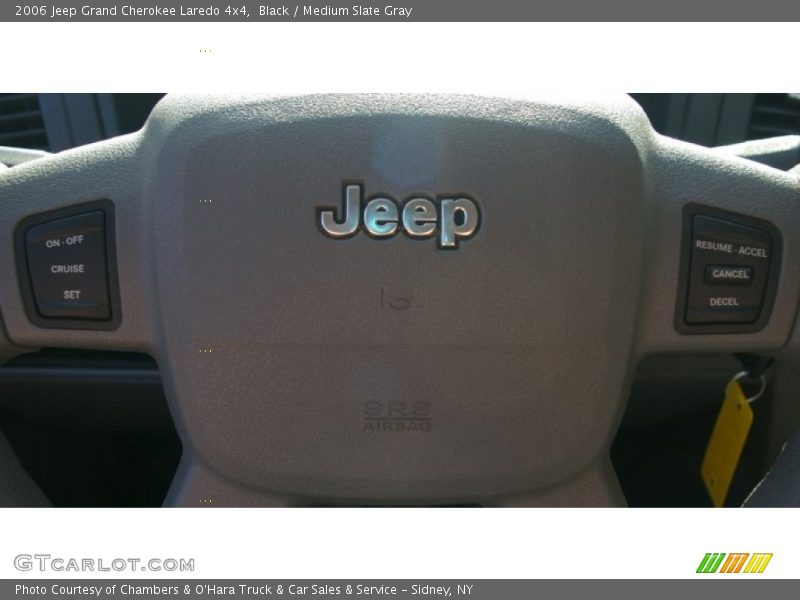 Black / Medium Slate Gray 2006 Jeep Grand Cherokee Laredo 4x4