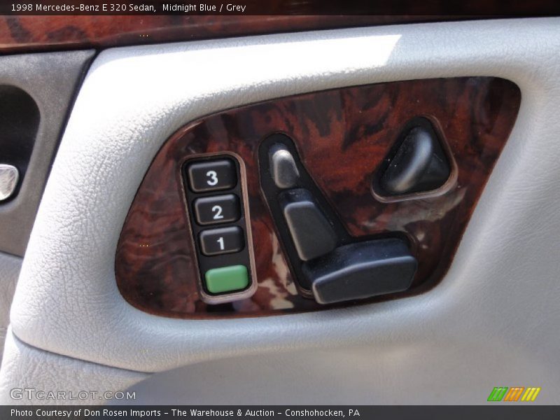 Midnight Blue / Grey 1998 Mercedes-Benz E 320 Sedan