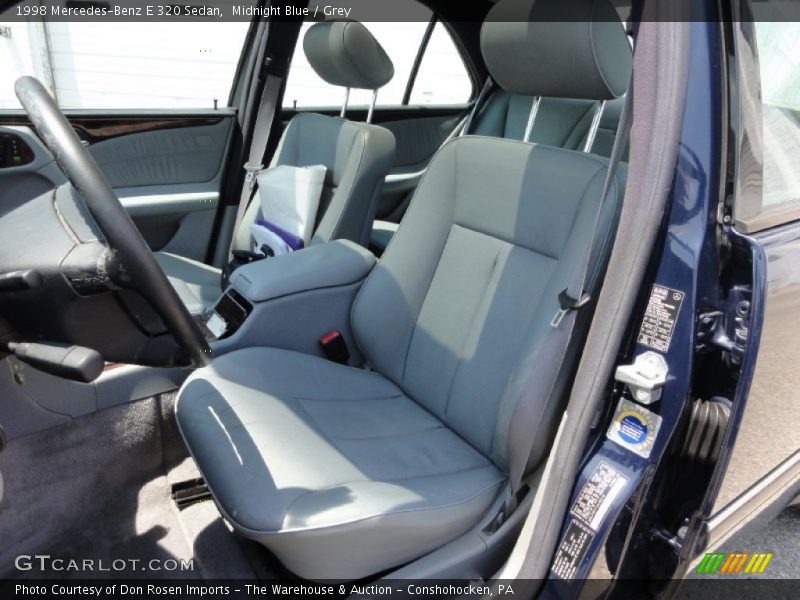 Midnight Blue / Grey 1998 Mercedes-Benz E 320 Sedan