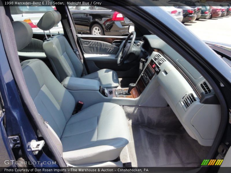 Midnight Blue / Grey 1998 Mercedes-Benz E 320 Sedan