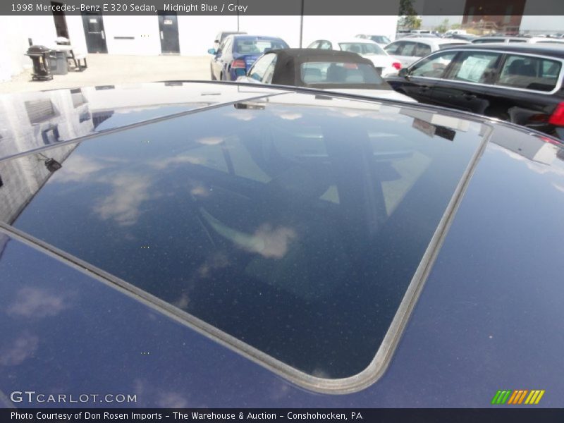 Midnight Blue / Grey 1998 Mercedes-Benz E 320 Sedan