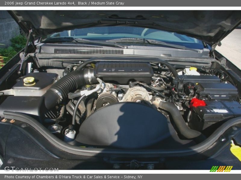 Black / Medium Slate Gray 2006 Jeep Grand Cherokee Laredo 4x4