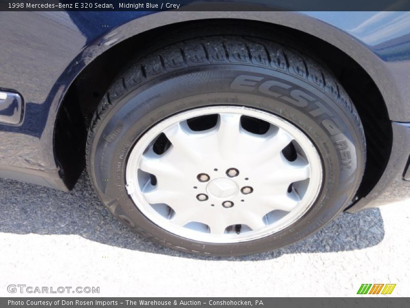 Midnight Blue / Grey 1998 Mercedes-Benz E 320 Sedan