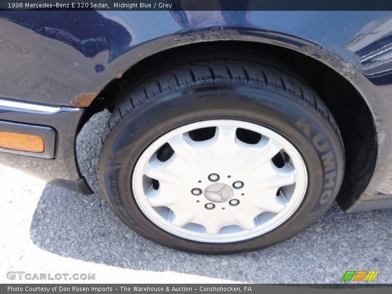Midnight Blue / Grey 1998 Mercedes-Benz E 320 Sedan