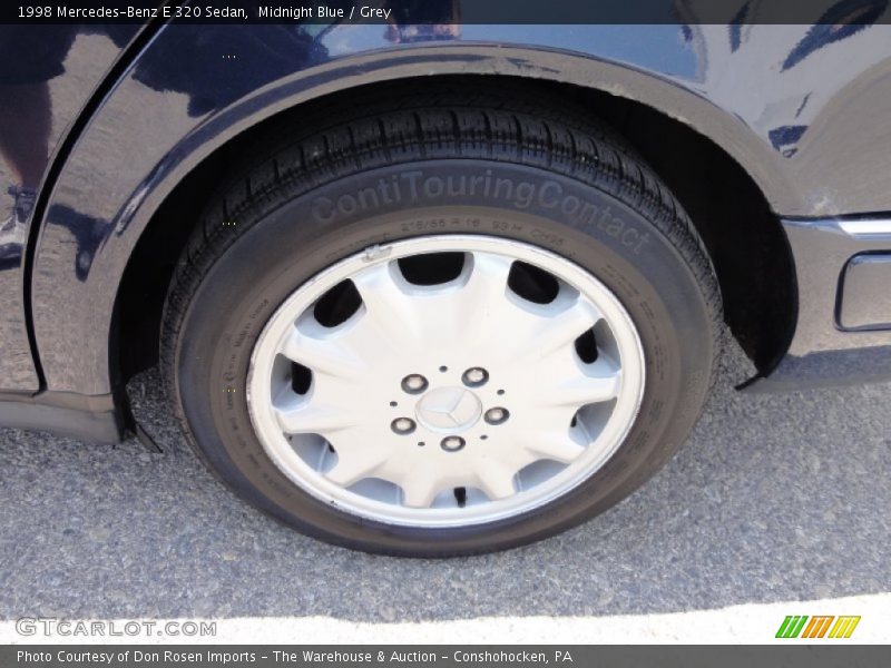 Midnight Blue / Grey 1998 Mercedes-Benz E 320 Sedan