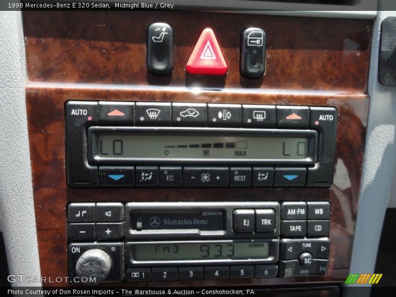 Midnight Blue / Grey 1998 Mercedes-Benz E 320 Sedan
