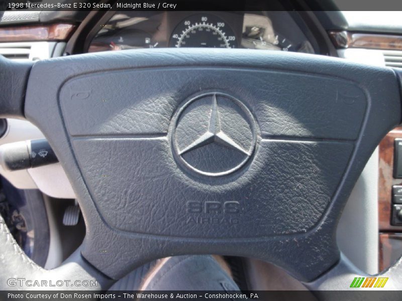Midnight Blue / Grey 1998 Mercedes-Benz E 320 Sedan