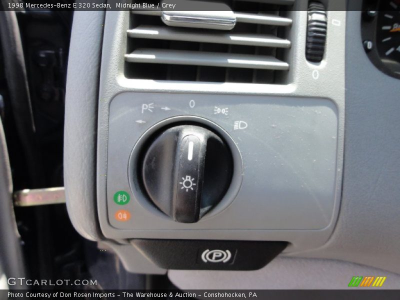 Midnight Blue / Grey 1998 Mercedes-Benz E 320 Sedan
