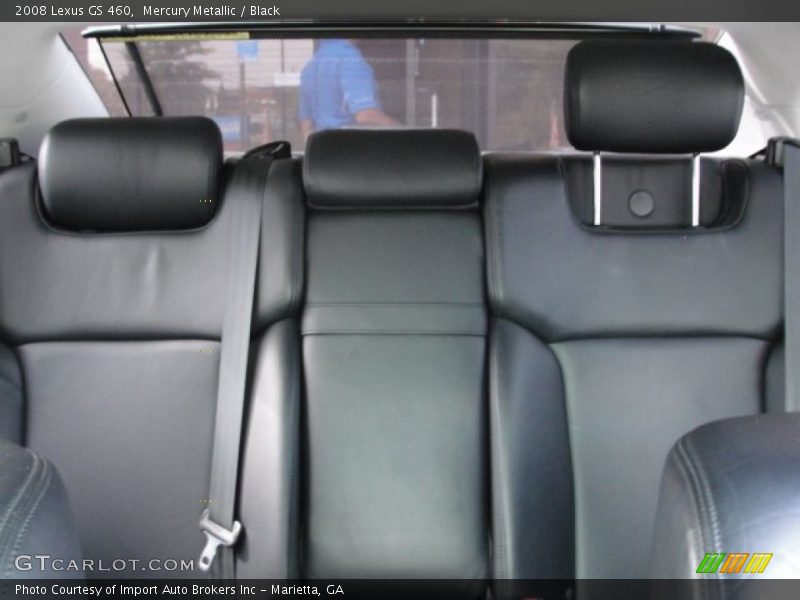 Mercury Metallic / Black 2008 Lexus GS 460