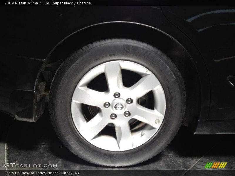 Super Black / Charcoal 2009 Nissan Altima 2.5 SL