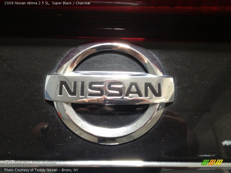 Super Black / Charcoal 2009 Nissan Altima 2.5 SL