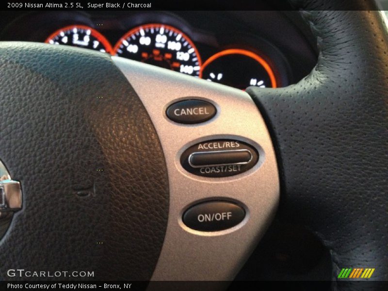 Super Black / Charcoal 2009 Nissan Altima 2.5 SL