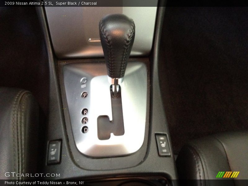 Super Black / Charcoal 2009 Nissan Altima 2.5 SL