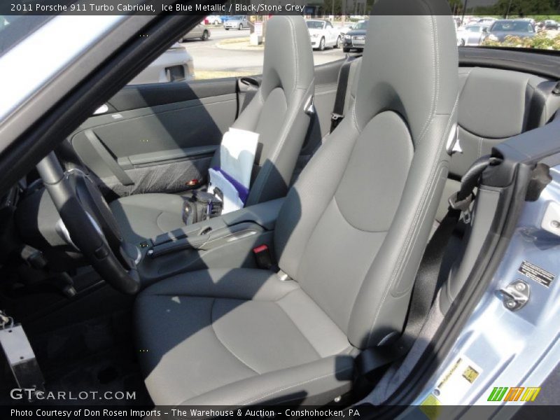 Front Seat of 2011 911 Turbo Cabriolet