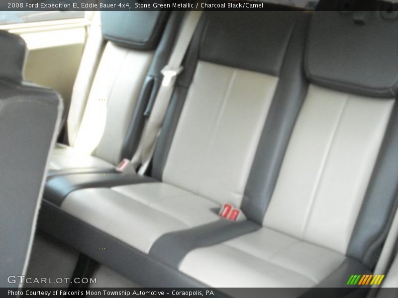 Stone Green Metallic / Charcoal Black/Camel 2008 Ford Expedition EL Eddie Bauer 4x4