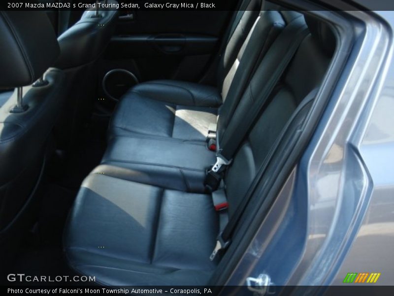 Galaxy Gray Mica / Black 2007 Mazda MAZDA3 s Grand Touring Sedan