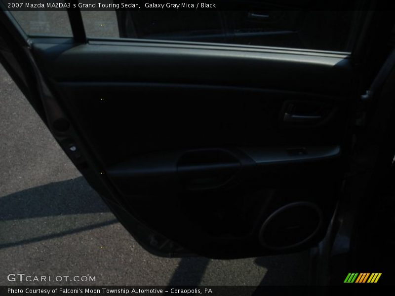 Galaxy Gray Mica / Black 2007 Mazda MAZDA3 s Grand Touring Sedan