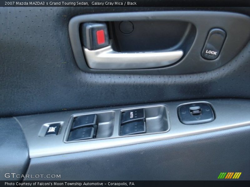 Galaxy Gray Mica / Black 2007 Mazda MAZDA3 s Grand Touring Sedan